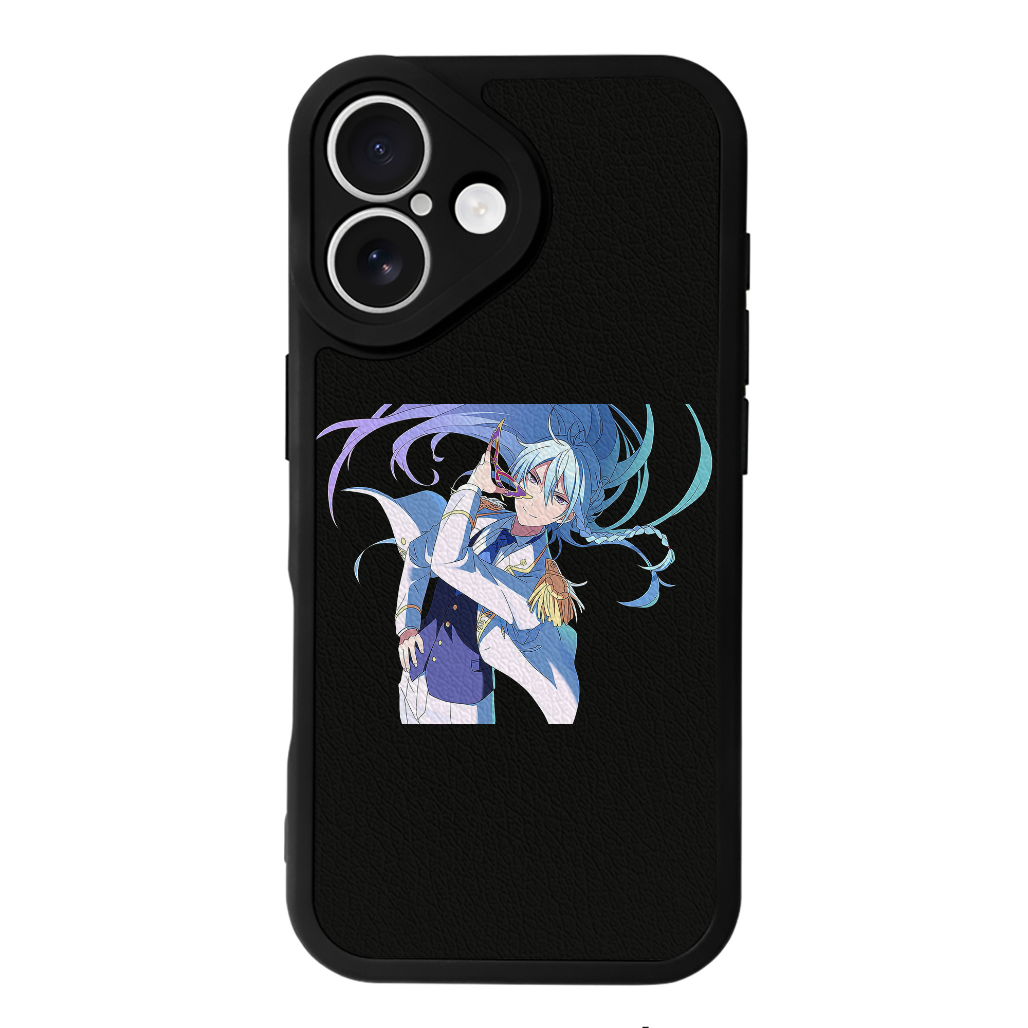 （画像用） あんさんぶるスターズ! Ensemble Stars 【iPhone 16シリーズ対応】シリコンスマホケース（レザー調） 材質：シリコン
